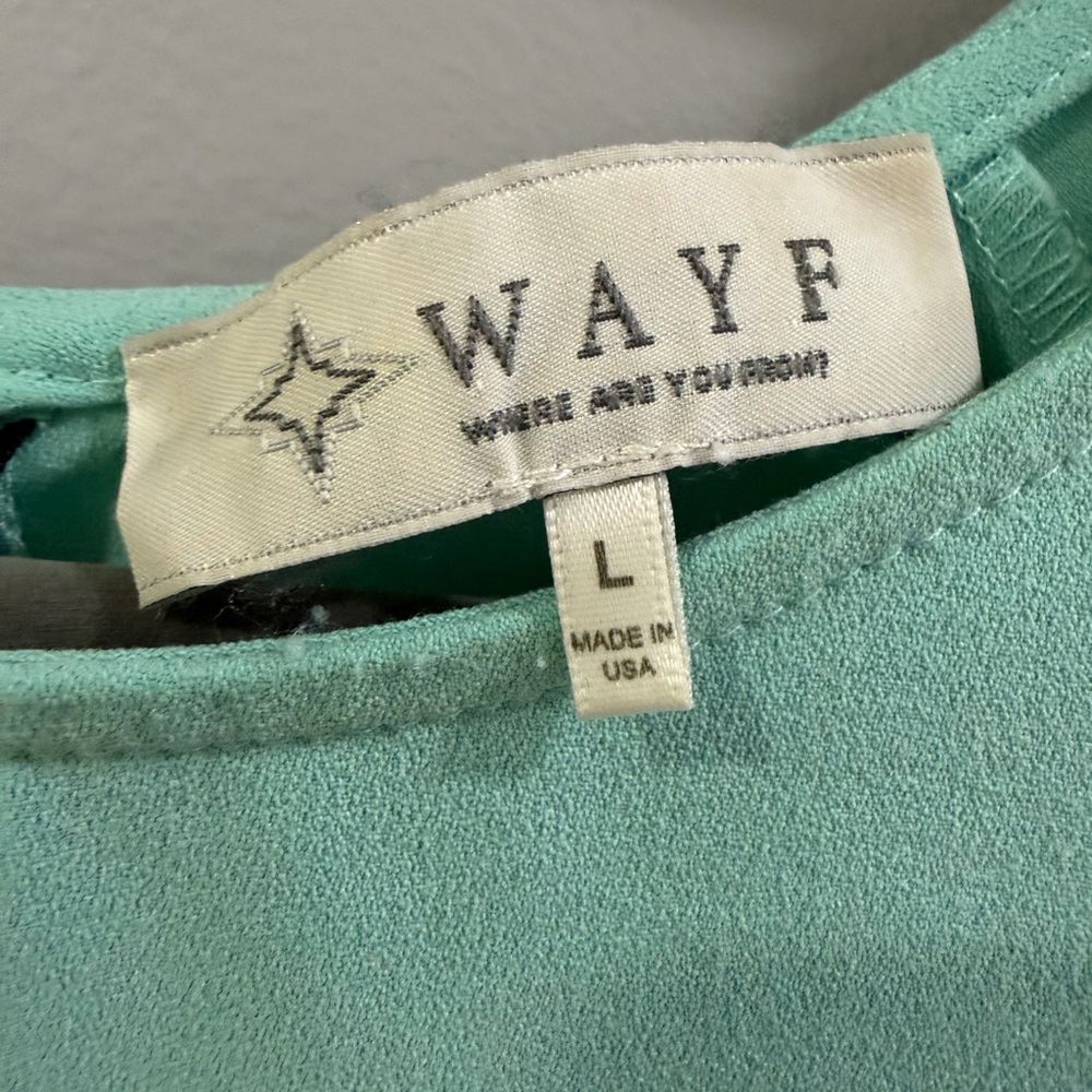 Wayf Mint Green Shift Dress - Picture 3 of 4